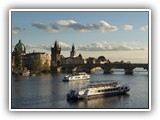 Vltava River and Charles Bridge - Prague